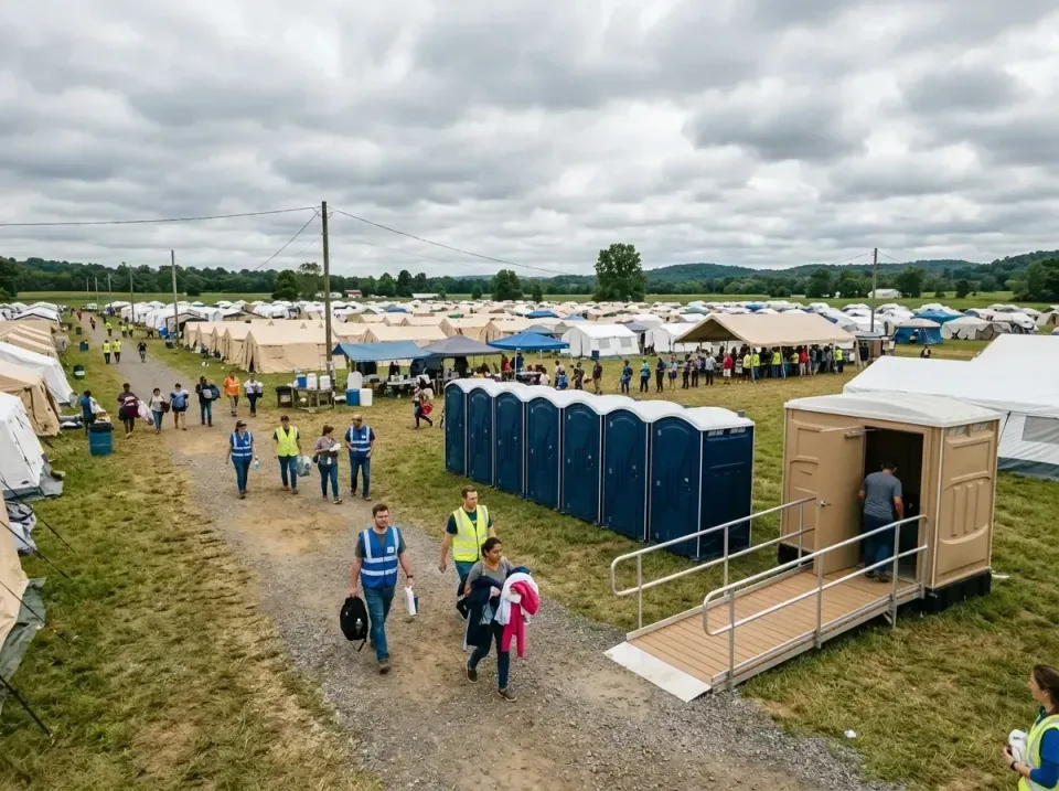 disaster-relief-camp-restrooms-010 — frequently asked questions, Dumpster & Portable Bathrooms Rental in Leetonia, OH